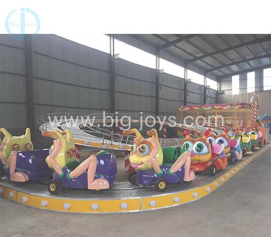 Fairground Manege Attraction Children Amusement Park Ride Center Mini Express Rides Convoy Race Train for Sale China