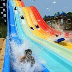 Quality Water Park Game Racing Water Slide for Adults by Water Park Manufacturer and Water Park Builder