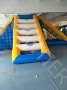 Giant Size Tower Slide Bounce House Factory Direct Sale Summer Party Floating Inflatable Amusement Park for Sale