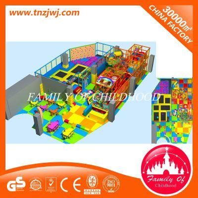 Amusement Park Design Kids Trampoline Indoor Soft Playground for Sale