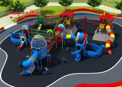 High Quality Outdoor Plastic Slides Kid Outdoor Playground Equipment