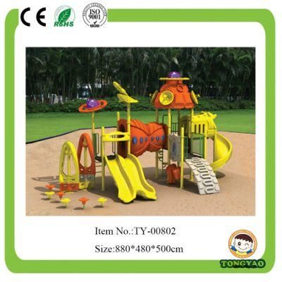 Colorful Plastic Parts, Commercial Outdoor Playground Slides (TY-00802)