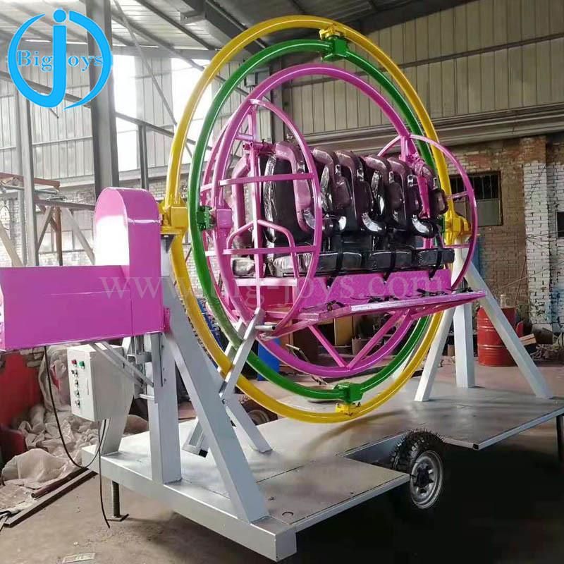 Thrilling Outdoor 6 Seates Human Gyroscope Space Ball /Thrill Park Rides Human Gyroscope (TRE677)