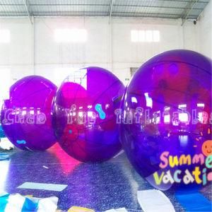 Purple 2m PVC Inflatable Walking Water Ball for Water Sports