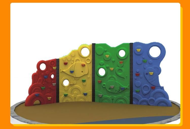 Jinshi Commercial Plastic Kids Indoor Rock Climbing Wall Price with Rock Climbing Holds