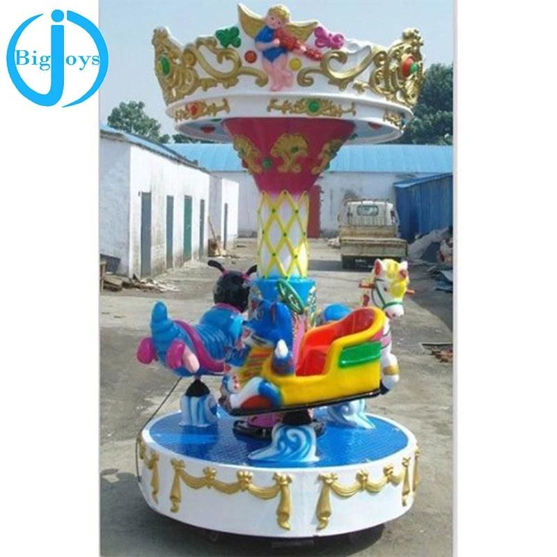 Popular 3 Seaters Mini Carousel Amusement Park
