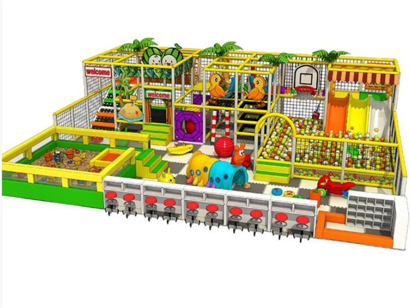 Customized Children Used Indoor Playground Equipment