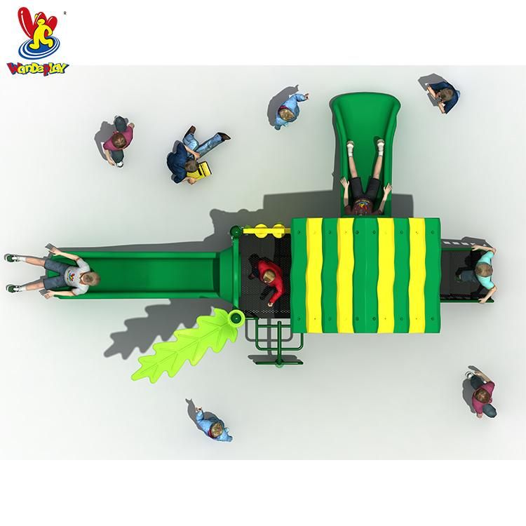 GS TUV Amusement Park Playsets Kindergarten Kids Toy Children Water Park Slide Games Outdoor Tree House Playground Equipment
