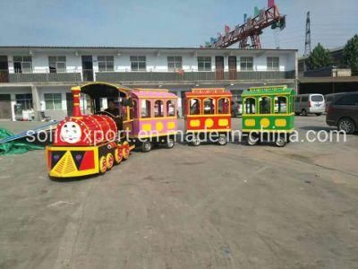China Factory Support Customized Park Playground Trackless Thomas Train Price