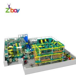 Cheap Factory Price Adventure Park Wooden Playground