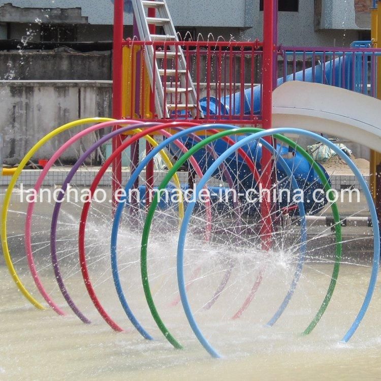 Fiberglass Colorful Water Splash Toys for Water Park Equipment