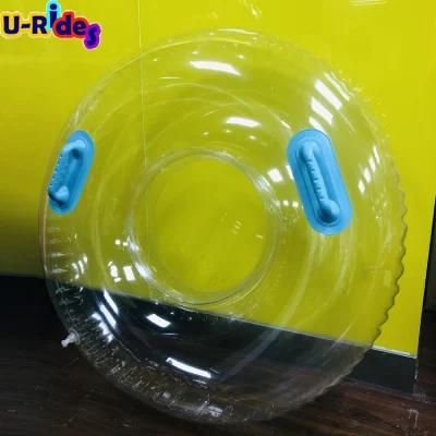 Inflatable PVC Transparent Swimming Ring For Water Park And Swimming Pool