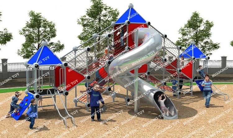 Outdoor Kids Rope Series Large Slide Playground