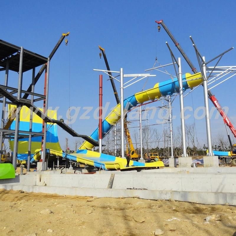 Aqua Park Water Park Equipment Factory Wholesale Water Slide Giant Water Slide