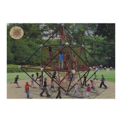 Kaile Outdoor Playground Expand Wire Rope Sling Spider Tower Climbing Net for Kids