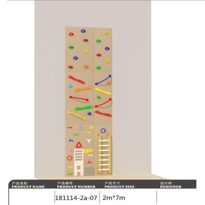 Cheap Price Indoor Climber Artificial Rock Climbing Wall