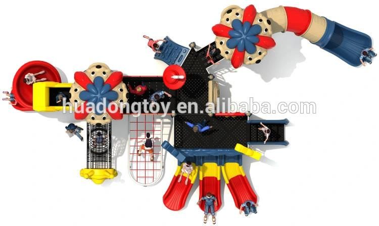 Hot Sell Kids Outdoor Playground Equipment Plastic Slide