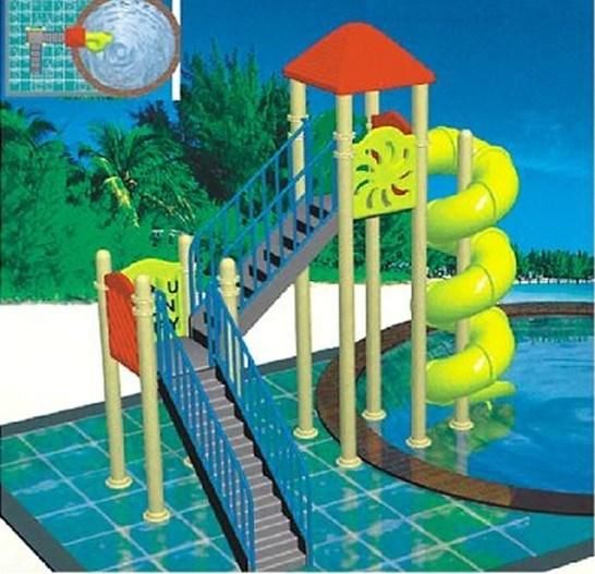 Hot Sell Outdoor Water Park Fiber Glass Water Slide