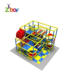 More Popular Children Happy Castle Play Party Center Soft Plastic Indoor Playground Trampoline