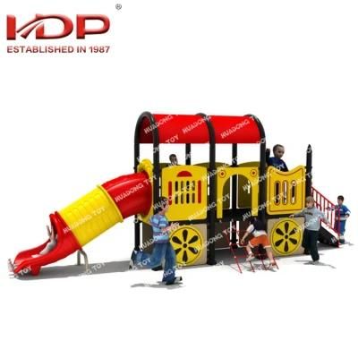 New Style Kids Individuation Outdoor Playground Plastic Slide Equipment