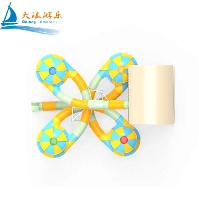 Kids Playground Water Slide Amusement Park Equipment