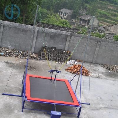 Single Bungee Jumping for Kids and Adults Bungee Trampolines Outdoor Playground, Kids Jumping Bounce