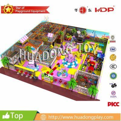 Cute Funny Muntifunctional Pink New Indoor Playground