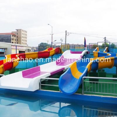 Fiberglass Amusement Park Pool Water Slide