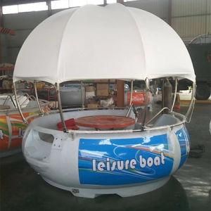 LLDPE Molding Mini BBQ Donut Boat for Water Play Equipments
