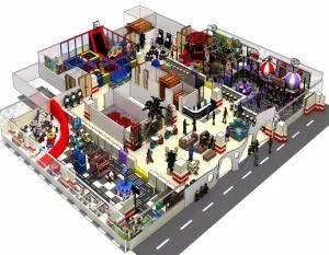 Popular Customized Trampolline Indoor Playground for Commerical