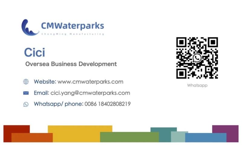Hot Sale Water Park Equipment Fiberglass Water Slide Amusement Park for Outdoor