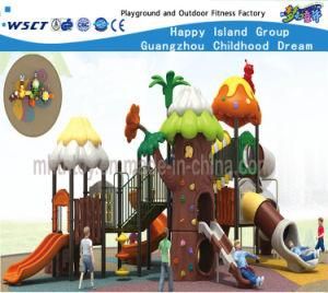 Cartoon Tree Various Slide Amusement Playground Equipment Hf-15301