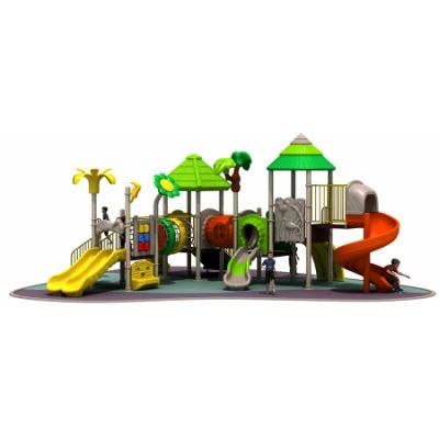 Newest Amusement Park Indoor Outdoor Playground Plastic Slides Structure for Kids