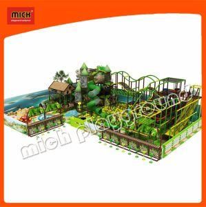 Safe Exciting Naught Castle Equipment Children Indoor Playground Slide