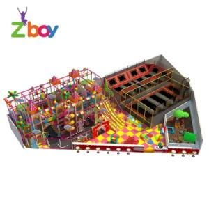 Professional Preschool Kids Plastic Small Indoor Playground Equipment with Ball Pool