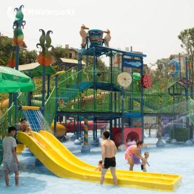 Professional Customization Water Park Fiberglass Water Slide Water House