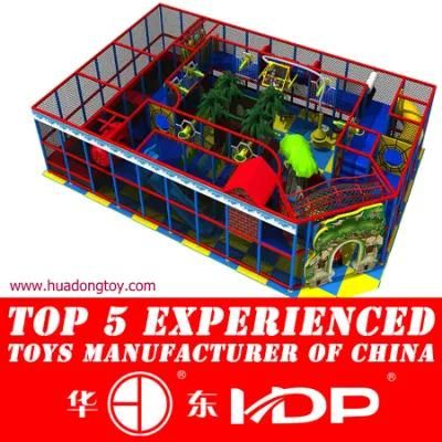 Indoor Playground and Trampoline Assembled