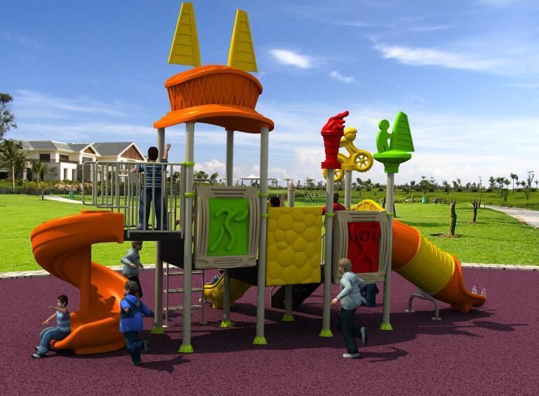 New Design Outdoor Playground Slide Amusement Equipment