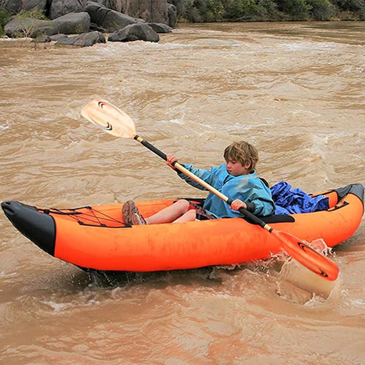 Inflatable Dinghy Boat for Single Person with Paddle