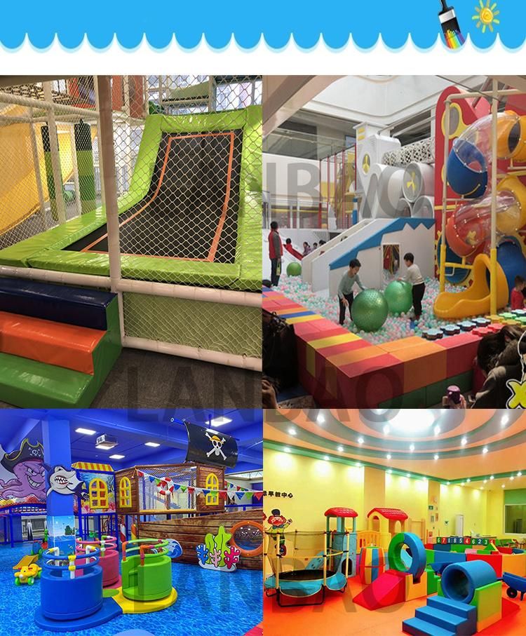 Panda Indoor Playground Plastic Small Size Soft Play Playground