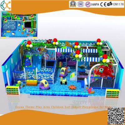 Ocean Theme Play Area Children Soft Indoor Playground for Kids