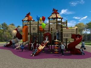 Magic Theme Plastic Toys and Outdoor Playground Facilities Equipment (HD15A-057A)