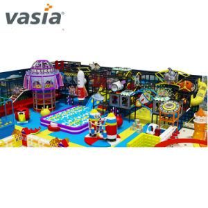Huaxia Hot Sale Big Indoor Playground with Plastic and Soap Equipment