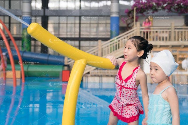 Customized Fiberglass Water Slide Linghai Jiuhua Spring Hotel Water Park