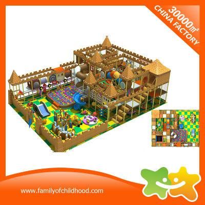 Castle Theme Indoor Play Area Playground Equipment for Children