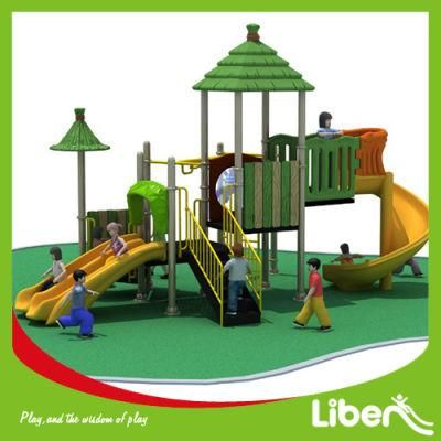 Outdoor Kids Playground Equipment with Swings and Slides