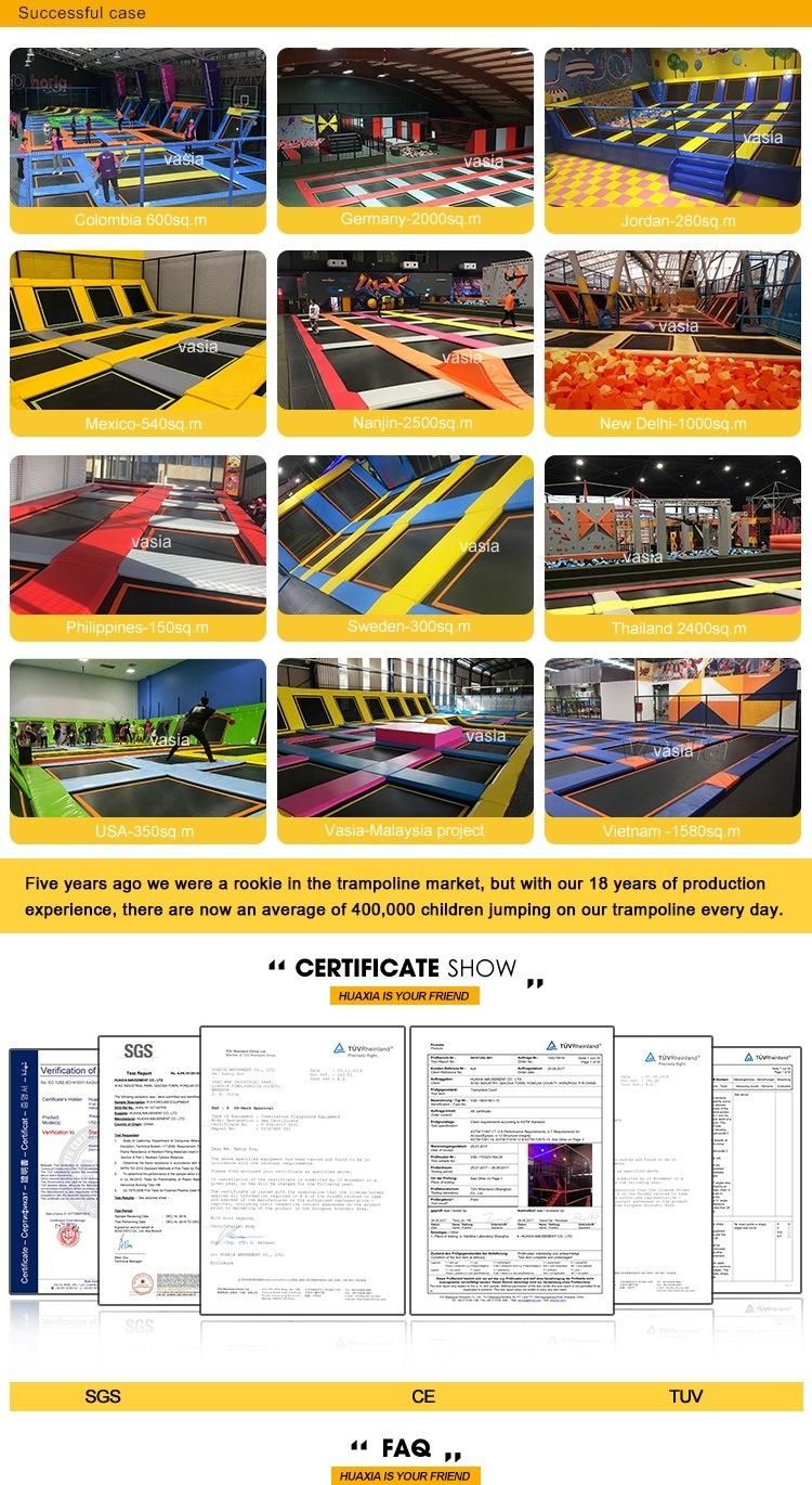 Top Quality Commercial Indoor Trampoline Park by Vasia
