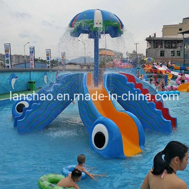 Pool Aqua Park Water Slide for Kids Amusement Playground