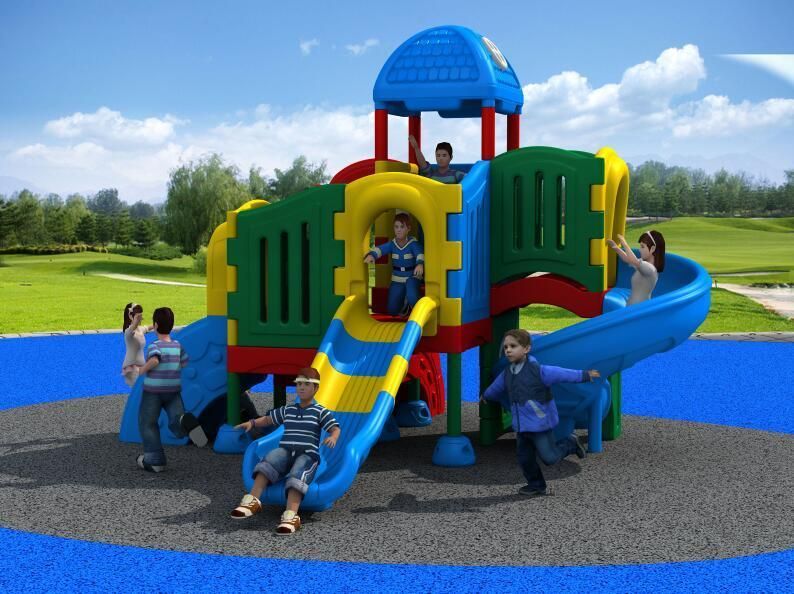 Newest Whloe Plastic Playground, Outdoor, Indoor Playground, Safe Playground HD16-158A