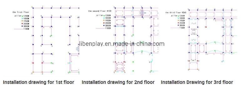 Liben Indoor Playground-Design, Manufacture, Assembly